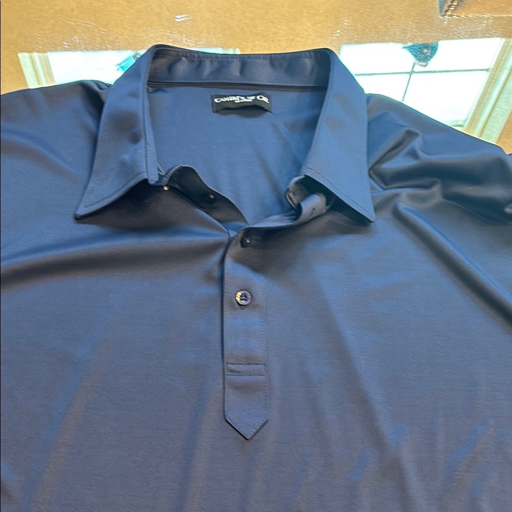 Collars & Co Men's Navy Polo Shirt